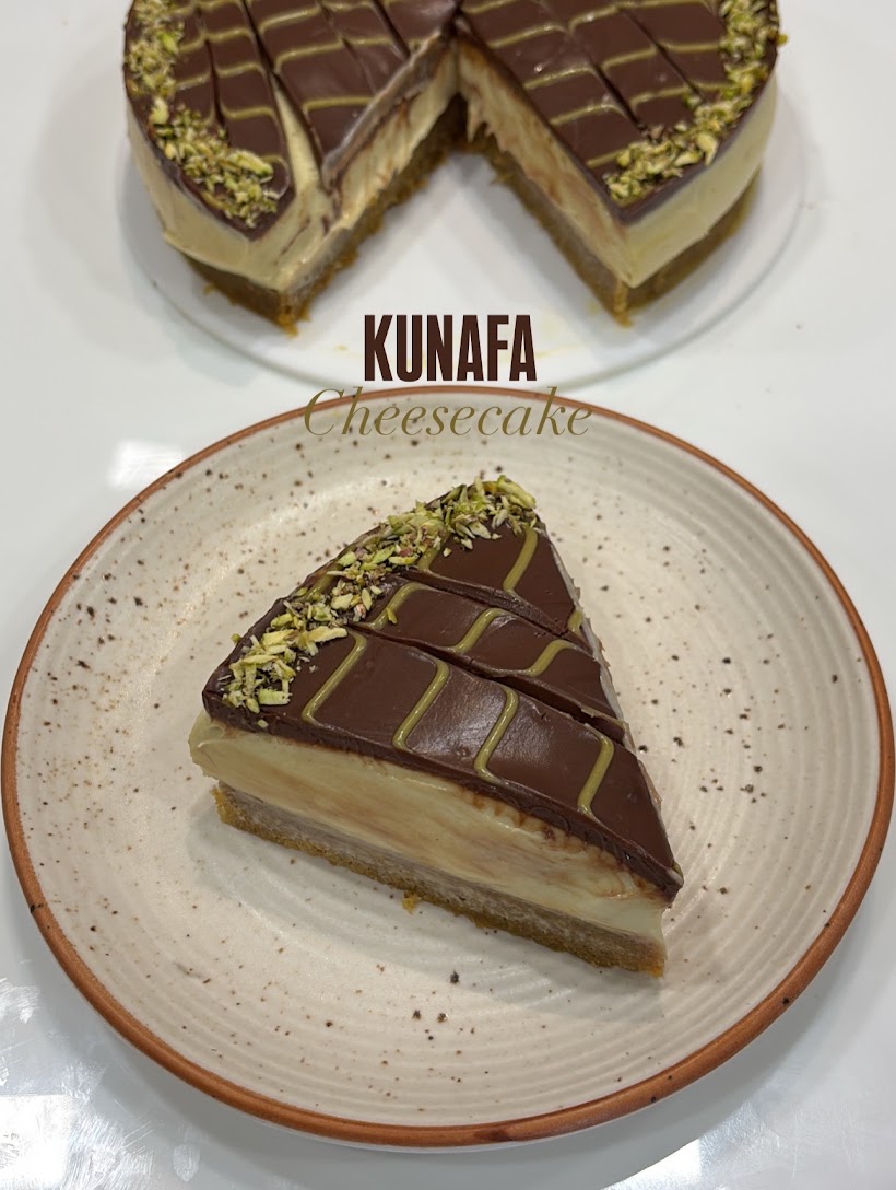 Kunafa Cheesecake cakes